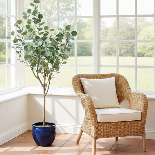 artificial-eucalyptus-conservatory-corner-styling-uk