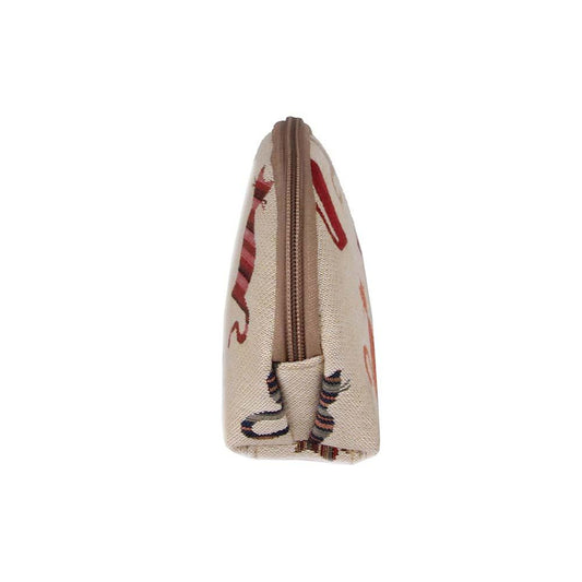 Cat's Whiskers cosmetic bag premium tapestry UK – timeless British homeware accessory