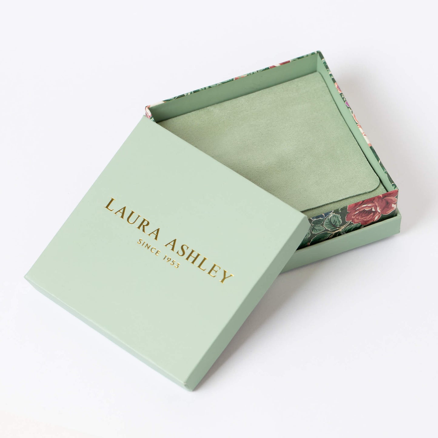 Laura Ashley love birds necklace in presentation gift box sterling silver UK