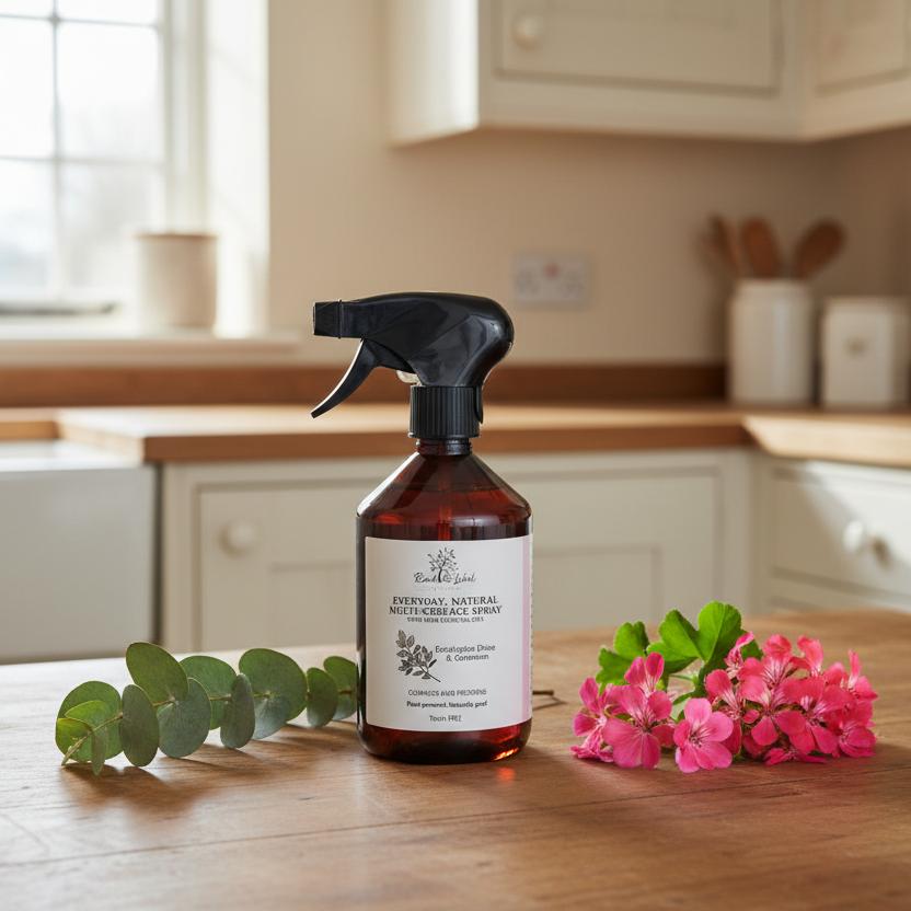 Natural Multi-Surface Spray Eucalyptus Dives Geranium Cottage Kitchen UK