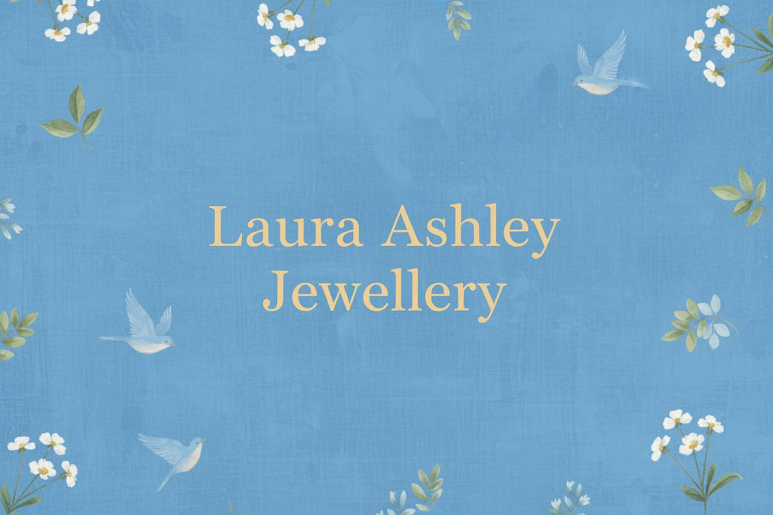 Laura Ashley Jewellery Collection recycled sterling silver UK The Timeless Trading Co