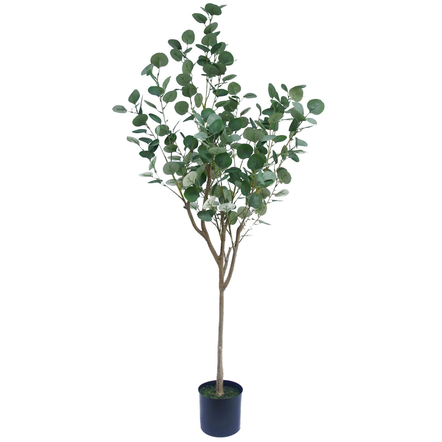 150cm artificial eucalyptus tree weighted pot botanical foliage UK