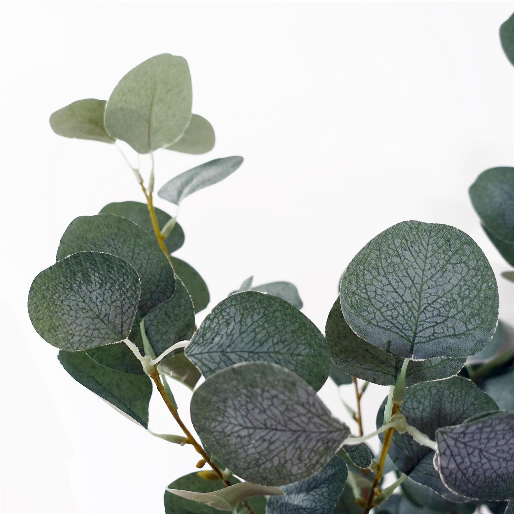 150cm eucalyptus tree faux plant weighted base UK low maintenance