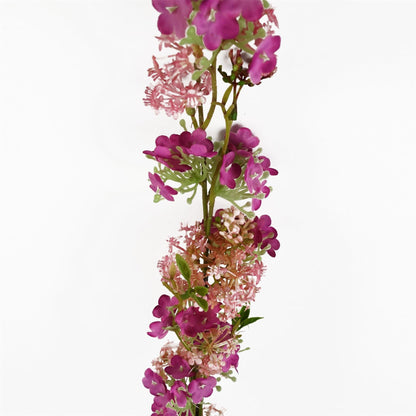 Artificial spring blossom stems pink 100cm UK silk plastic flowers