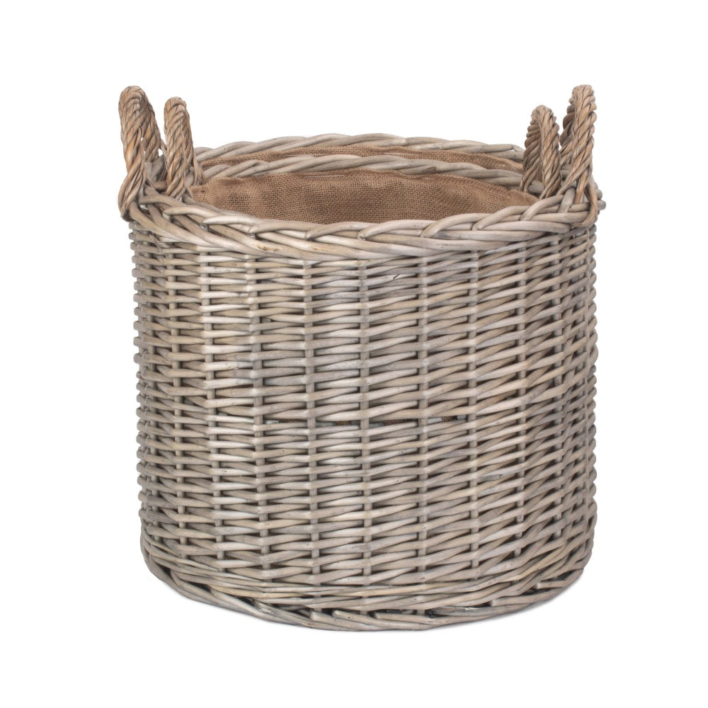 Cropthorne log basket farmhouse wood burner stove country home fireside UK