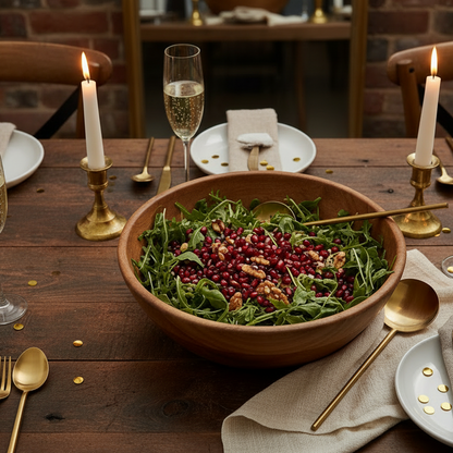 Harriet gold salad servers festive celebration table coordinated UK