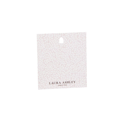 Laura Ashley pear drop necklace gift silver gold cubic zirconia brass UK
