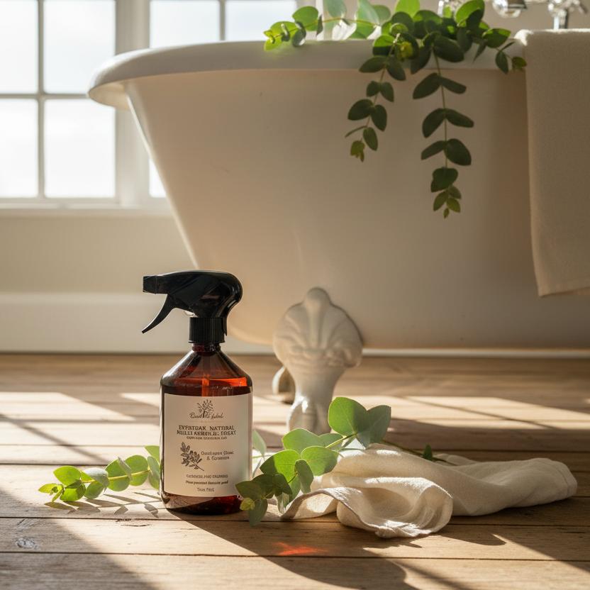 Natural Multi-Surface Spray Eucalyptus Dives Geranium Roll Top Bath UK