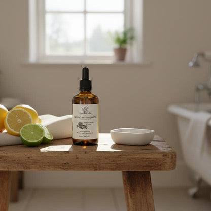 Natural Toilet Drops Sicilian Lemon Lime Cottage Pine Stool UK