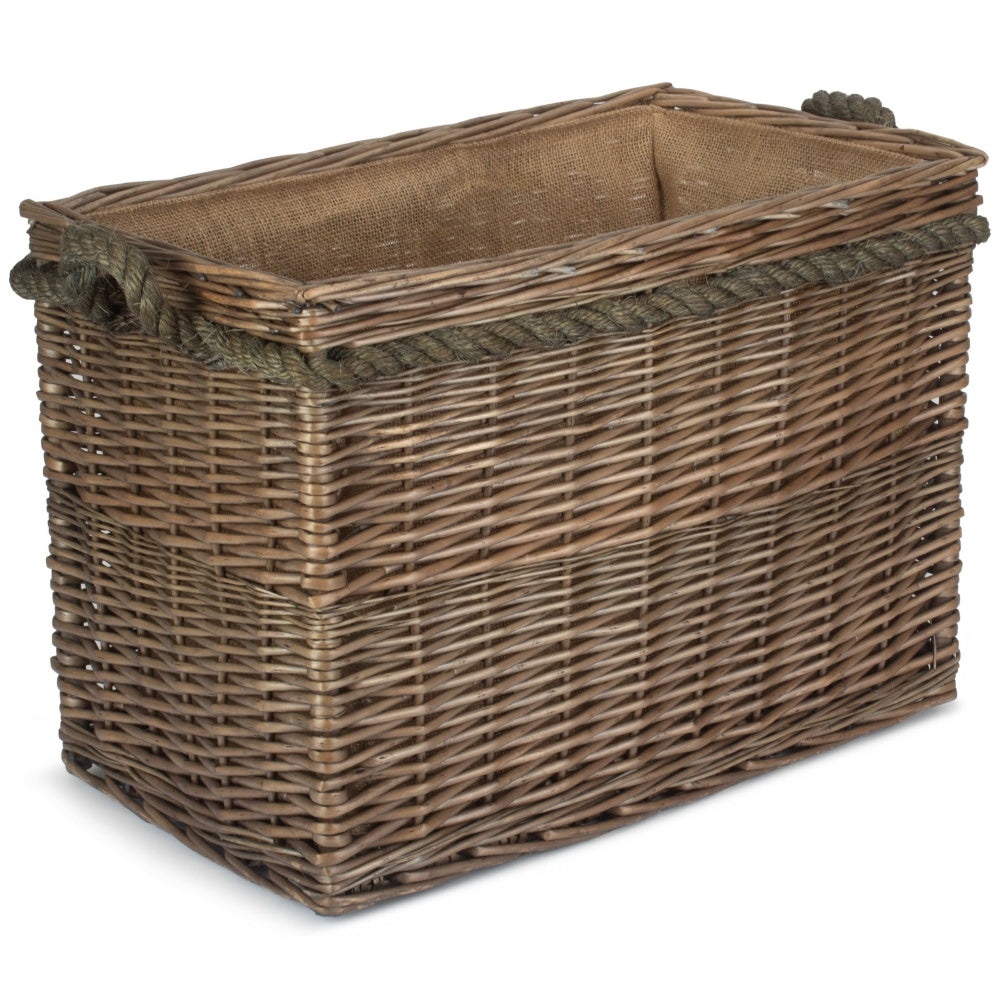Ombersley willow basket rustic farmhouse stone hearth UK