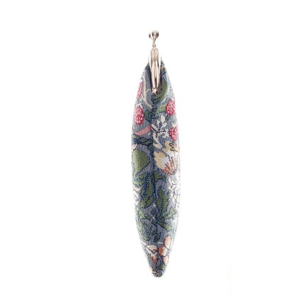 Strawberry Thief tapestry spectacle case UK V&A licensed Morris design
