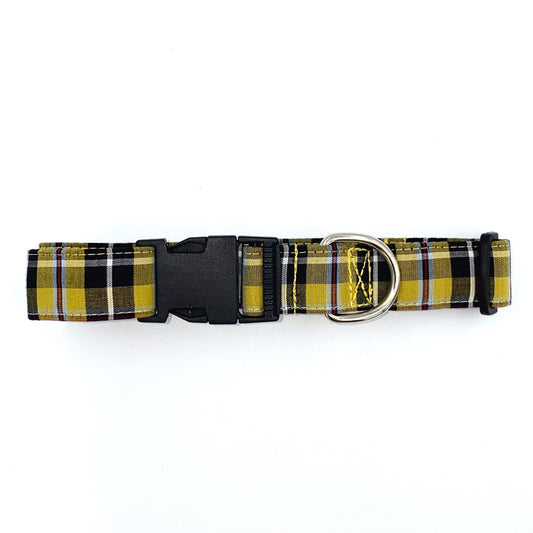 The Cornish Wayfarer – Tartan Dog Collar for Coastal Companions - The Timeless Trading Co.