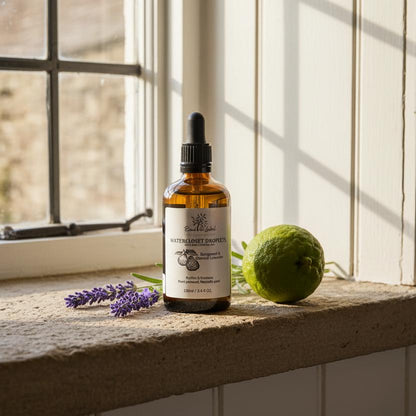 Natural Toilet Drops Bergamot Grosso Lavender Cottage Windowsill UK