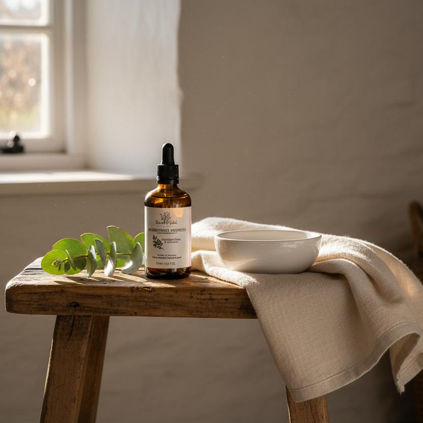 Natural Watercloset Droplets Eucalyptus Dives Geranium Cottage Pine Stool UK
